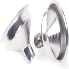 Set of 6 Stainless Steel Mini Funnels for Bottles Essential Oils Spices