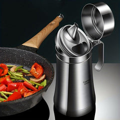 Leak Proof Stainless Steel Pot & Condiment Dispenser Kitchen Tool