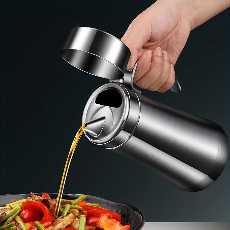 Leak Proof Stainless Steel Pot & Condiment Dispenser Kitchen Tool