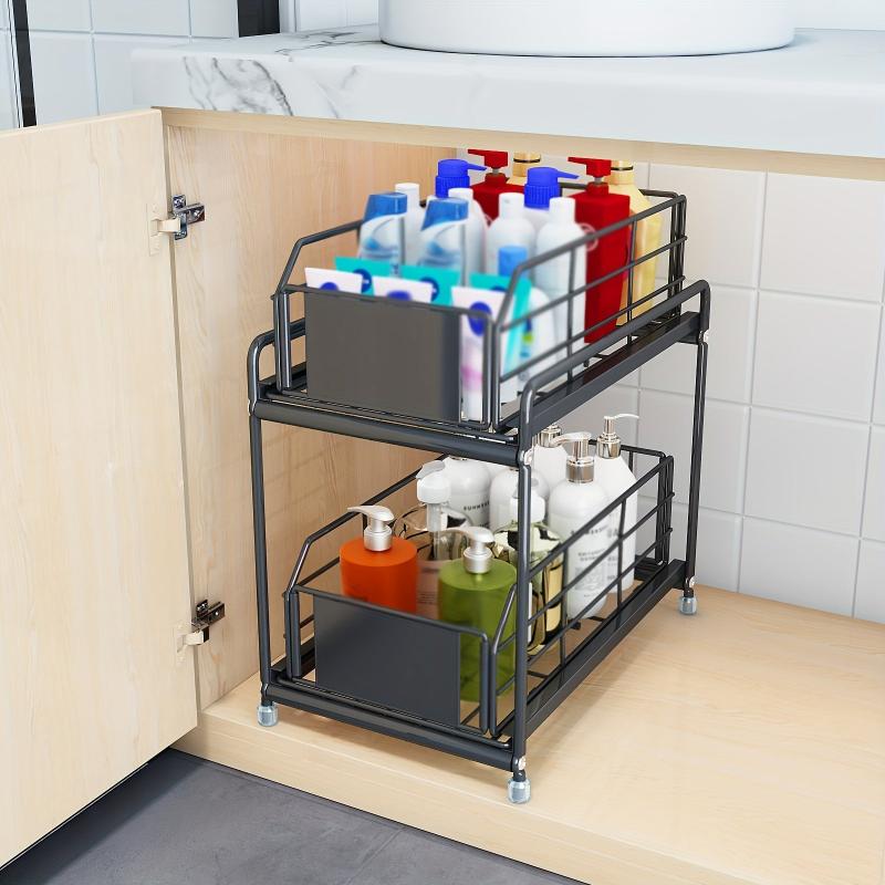 Pull Out Spice Rack Kitchen Organization Sliding Spice Organizer Shelf