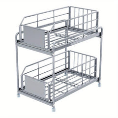 Pull Out Spice Rack Kitchen Organization Sliding Spice Organizer Shelf