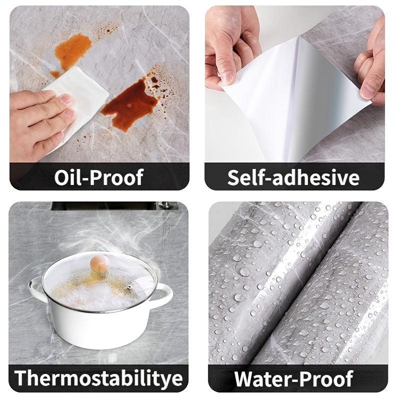 Orange Peel Pattern Aluminum Foil Sticker for Home Decoration