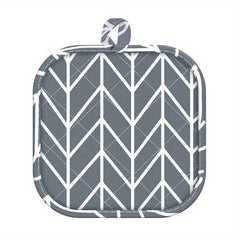 Lattice Printing Thickened Pot Holder Plaid Pattern Heat Insulation Pad