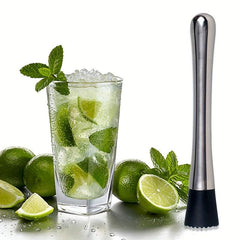 Stainless Steel Cocktail Muddler for Home and Bar Use