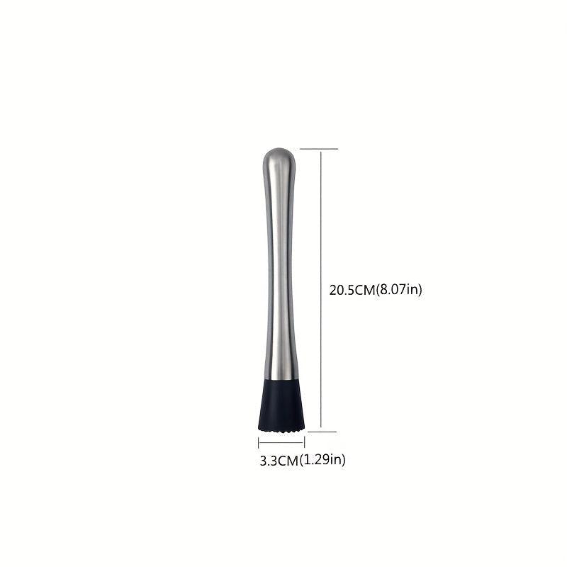 Stainless Steel Cocktail Muddler for Home and Bar Use