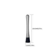 Stainless Steel Cocktail Muddler for Home and Bar Use