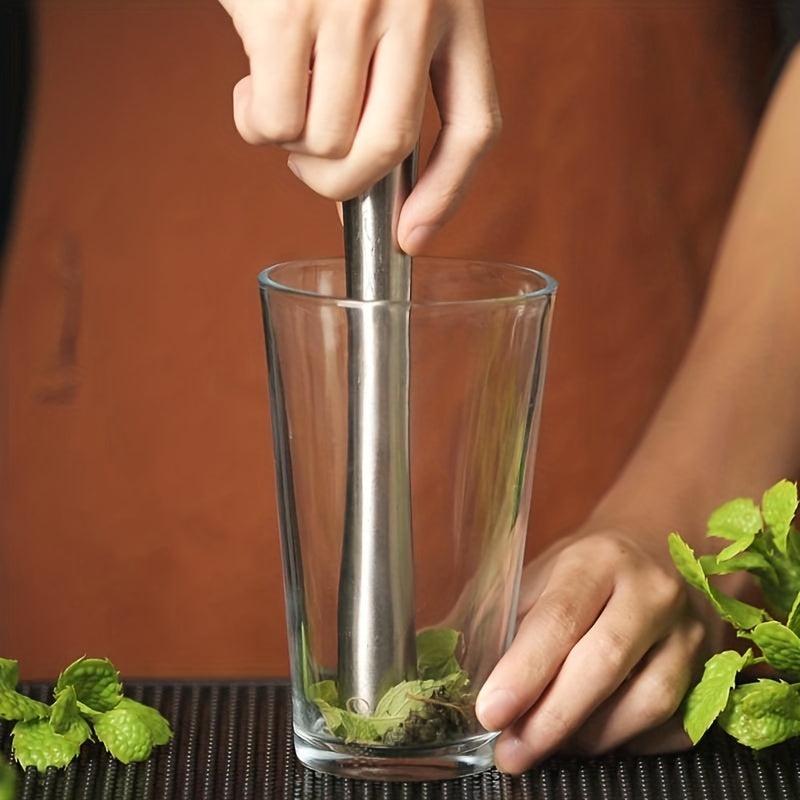Stainless Steel Cocktail Muddler for Home and Bar Use
