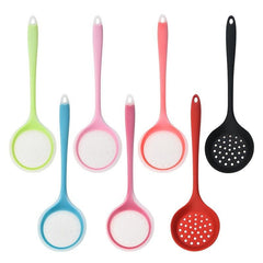 Silicone Fishing Fence Colander Hot Pot Soup Spoon Separator