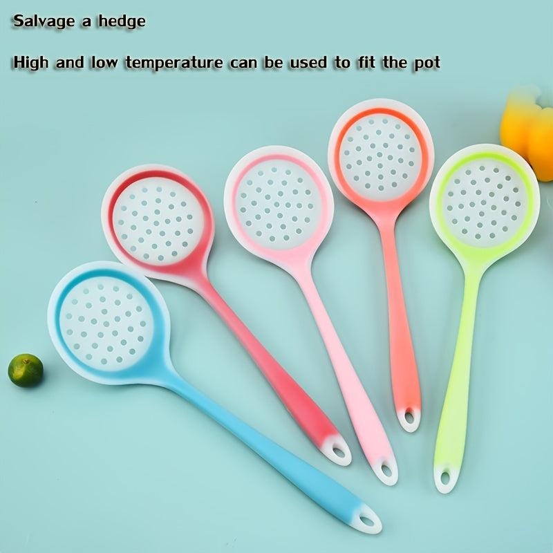 Silicone Fishing Fence Colander Hot Pot Soup Spoon Separator