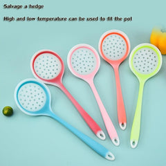 Silicone Fishing Fence Colander Hot Pot Soup Spoon Separator
