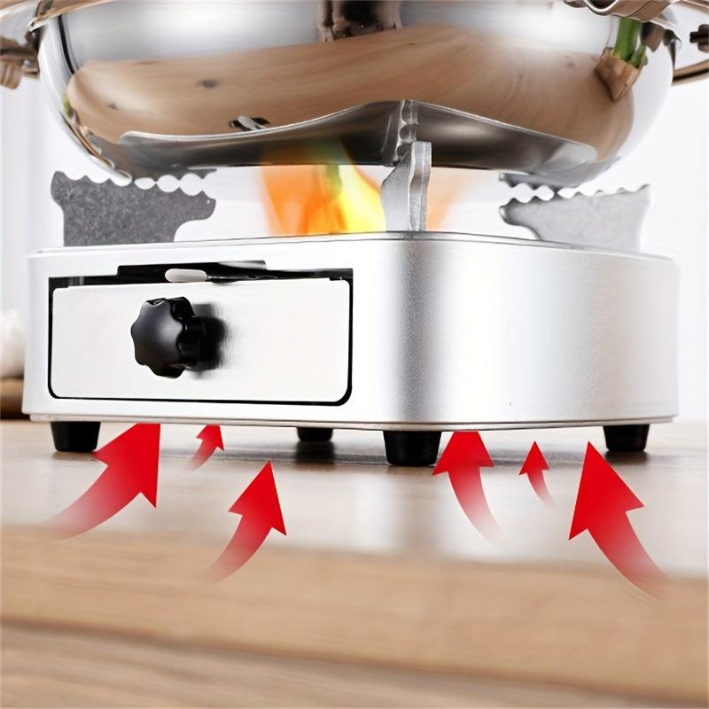 Mini Portable Alcohol Stove Drawer Type - Outdoor Camping Cookware