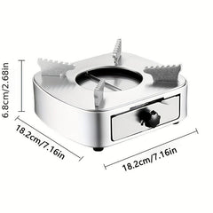 Mini Portable Alcohol Stove Drawer Type - Outdoor Camping Cookware