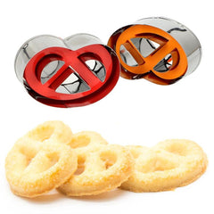 1pc Stainless Steel Cookie Plunger Cutter