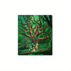 Natural Landscape Refrigerator Magnet 3D Magnetic Stickers for Kitchen Decor