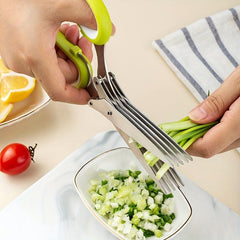 Stainless Steel Green Onion Scissors Seaweed Food Kitchen Scissors