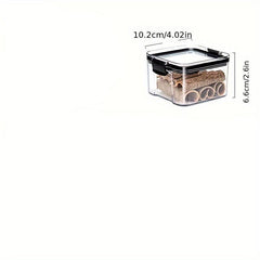 Transparent Nut Jar with Lid Sealed Snack Jar for Dried Fruit Nuts