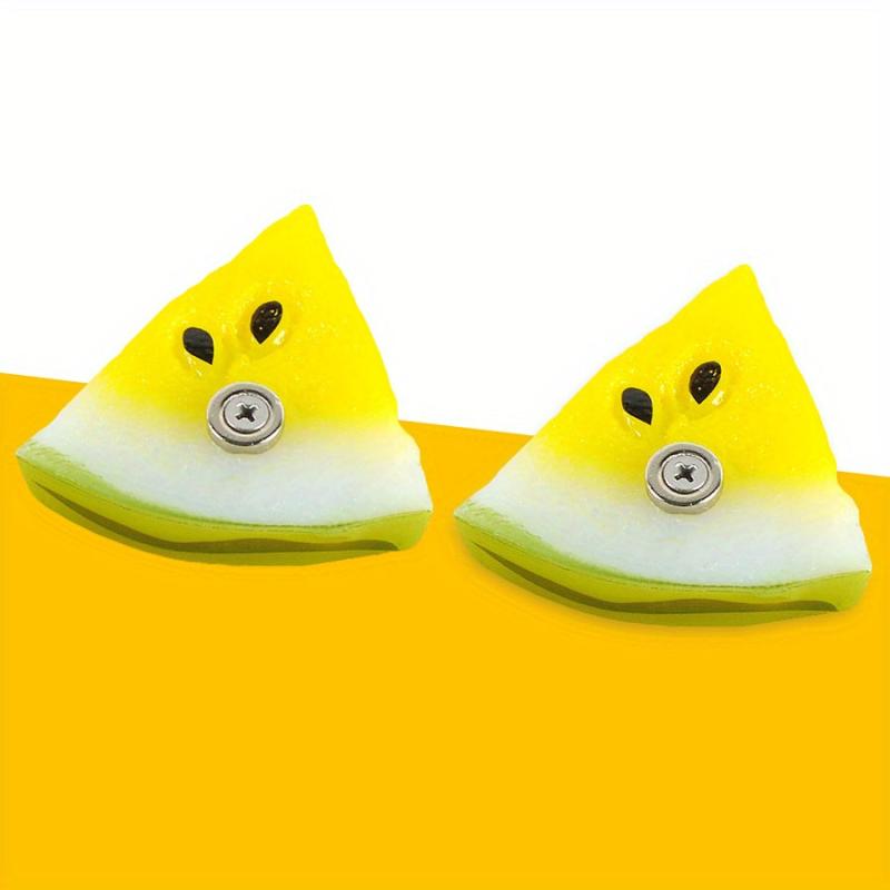 4PCS Food Refrigerator Magnet 3D Decorative Magnetic Stickers