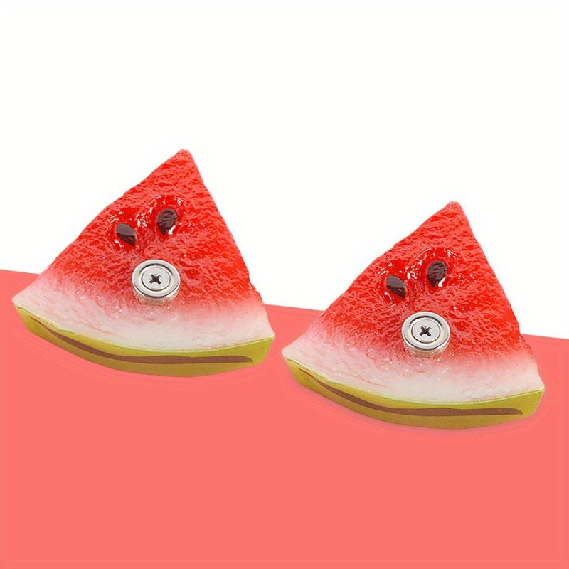 4PCS Food Refrigerator Magnet 3D Decorative Magnetic Stickers