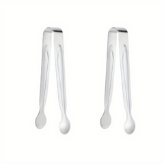 Stainless Steel Ice Cube Coffee Sugar Clip Bar Restaurant Outdoor Food Clip