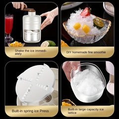 Manual Ice Crusher for Booths and Stalls