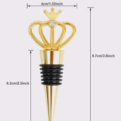 Golden Crown Wine Cap for Holiday Celebrations