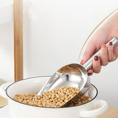 Stainless Steel Kitchen Ice Scooper for Bar Party Wedding Pet Dog Food