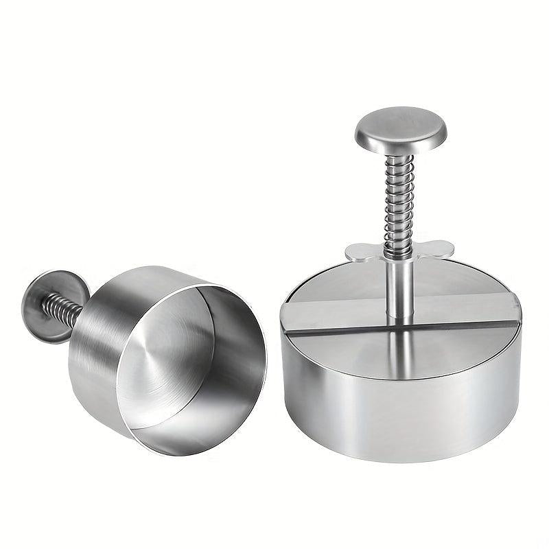 Stainless Steel Burger Press Non-stick Hamburger Meat Maker