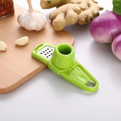 1pc Garlic Grinder Creative Garlic Press Kitchen Vegetable Ginger Masher