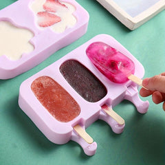 Homemade Ice Cream Mold Tray for Popsicle, Household Ice Cream Maker