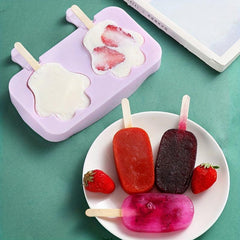 Homemade Ice Cream Mold Tray for Popsicle, Household Ice Cream Maker