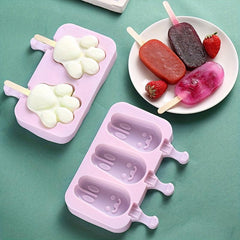 Homemade Ice Cream Mold Tray for Popsicle, Household Ice Cream Maker