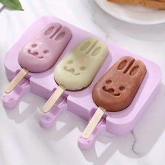 Homemade Ice Cream Mold Tray for Popsicle, Household Ice Cream Maker