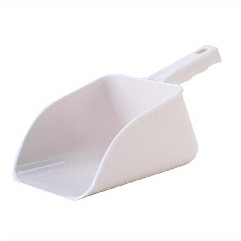 1pc Plastic Food Shovel Spoon for Ice Cubes Popcorn Candy Flour Dog Cat Food