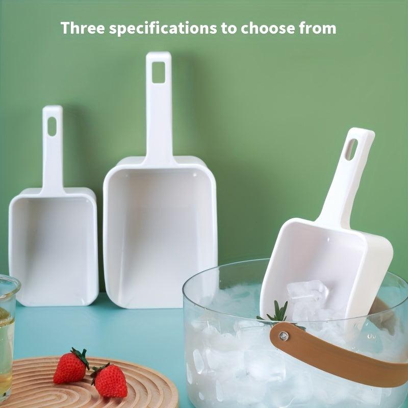 1pc Plastic Food Shovel Spoon for Ice Cubes Popcorn Candy Flour Dog Cat Food
