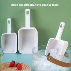 1pc Plastic Food Shovel Spoon for Ice Cubes Popcorn Candy Flour Dog Cat Food