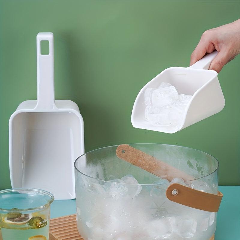 1pc Plastic Food Shovel Spoon for Ice Cubes Popcorn Candy Flour Dog Cat Food