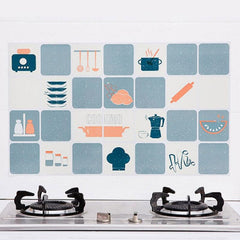 Waterproof Stove Decoration Wall Sticker for Kitchen Household