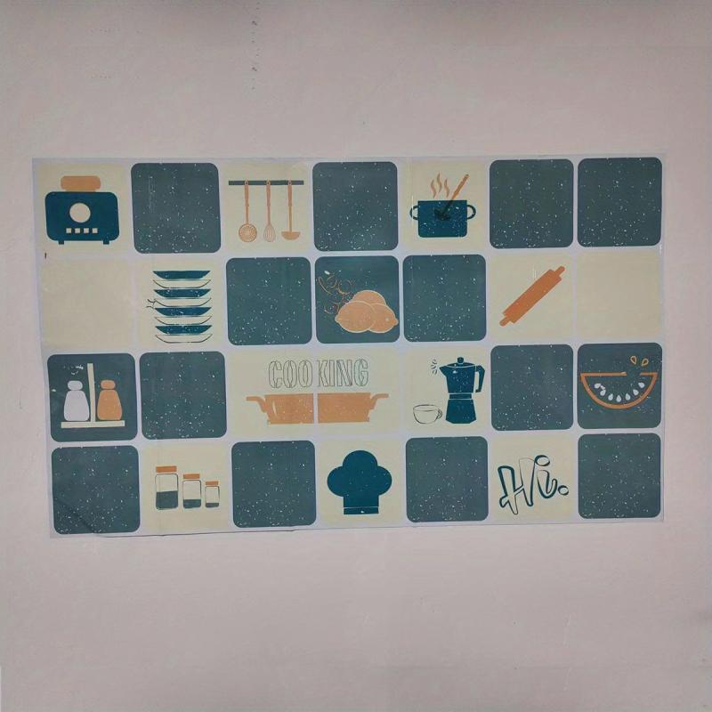 Waterproof Stove Decoration Wall Sticker for Kitchen Household