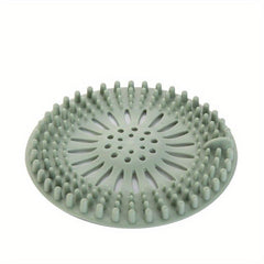 1pc Silicone Drain Strainer Hair Catcher Kitchen Sink Strainer