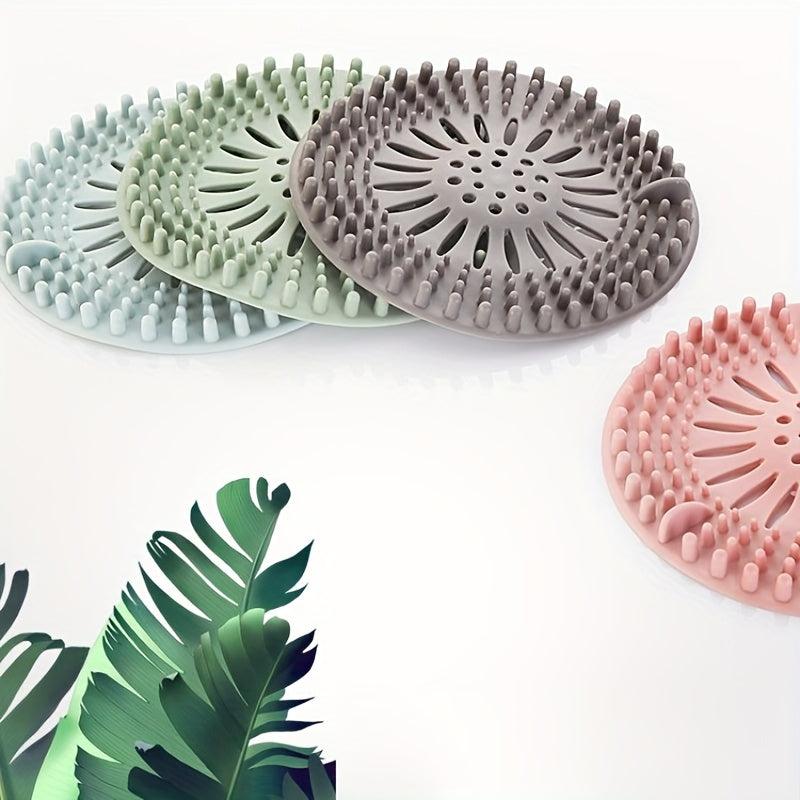 1pc Silicone Drain Strainer Hair Catcher Kitchen Sink Strainer