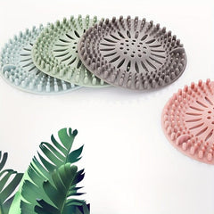 1pc Silicone Drain Strainer Hair Catcher Kitchen Sink Strainer