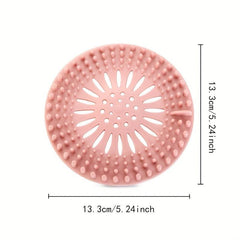 1pc Silicone Drain Strainer Hair Catcher Kitchen Sink Strainer