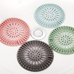 1pc Silicone Drain Strainer Hair Catcher Kitchen Sink Strainer