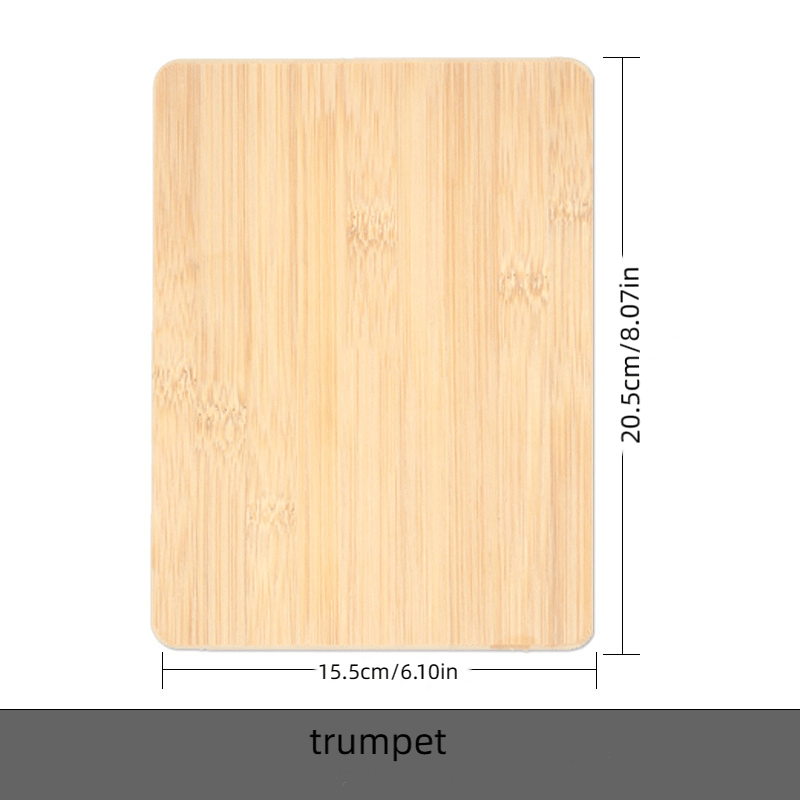 3 Sizes Bamboo Chopping Boards w/ Handles Kitchen Fruit Thawing Square Wood