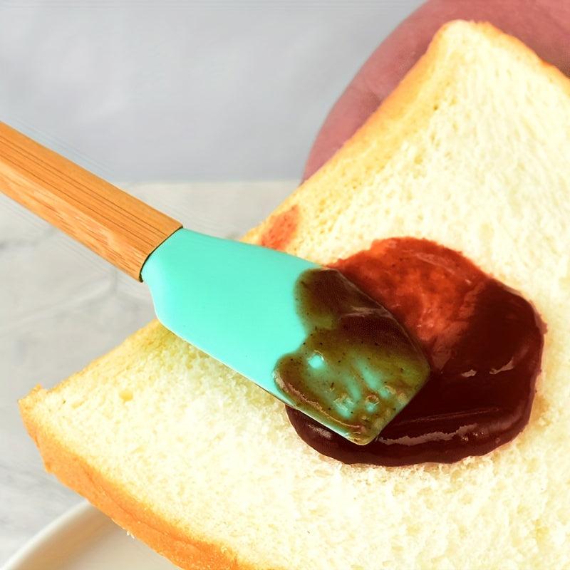 5pcs Silicone Baking Spatulas Cream Spreader Brush Set Kitchen Suppl