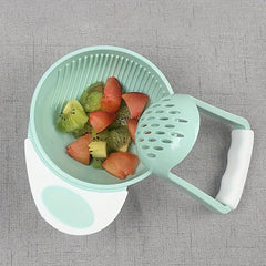 Baby Complementary Food Masher Tools Grinding Bowl Kitchen Household
