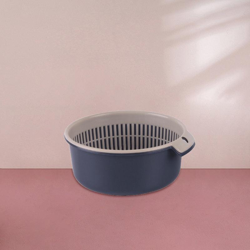 Double Layer Drain Basket Vegetable Washing Basket Colander Basket