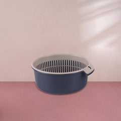 Double Layer Drain Basket Vegetable Washing Basket Colander Basket