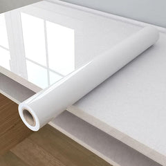 Marble Pattern Adhesive Peel & Stick Wallpaper for Kitchen Cabinet