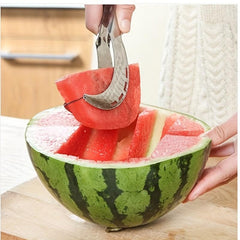 Stainless Steel Watermelon Cutter - Easy Slicing Kitchen Tool